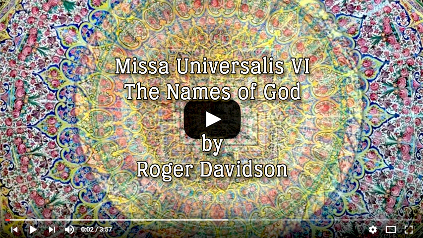 Missa Unoversalis VI - Roger Davidson